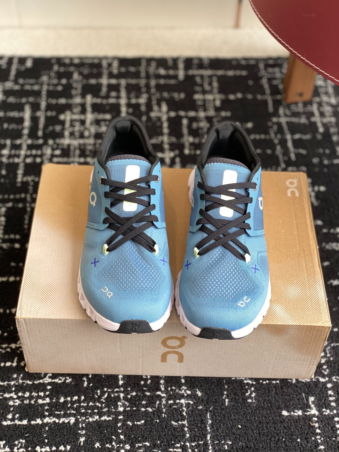 Cloud X 3 Training Sneakers Light Blue White Breathable Mesh Sport Shoes Unisex