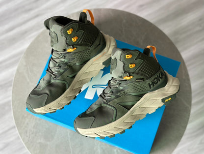 HOKA Anacapa Mid GTX Dark green | Dark gray
