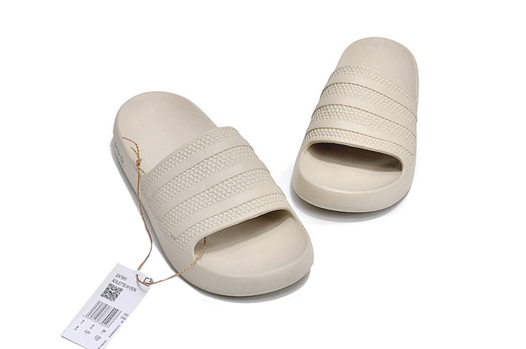 Adidas Originals Adilette Ayoon "Aluminum Beige" Slides