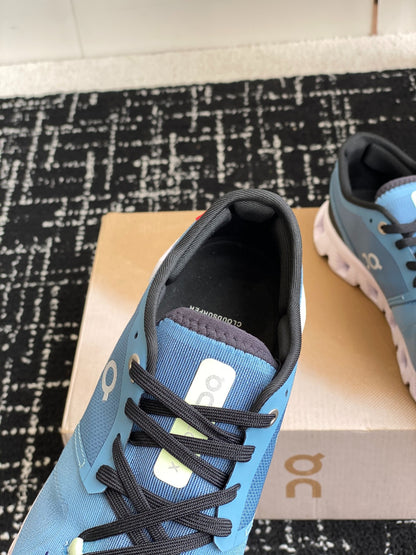 Cloud X 3 Training Sneakers Light Blue White Breathable Mesh Sport Shoes Unisex