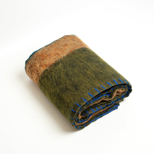 Extra Soft Throw Blanket/ Yak wool Blanket/ Lap Blanket/ Couch Blanket/ Handmade Luxury wool blanket/ BOHO / Machine Washable 46" x 90"