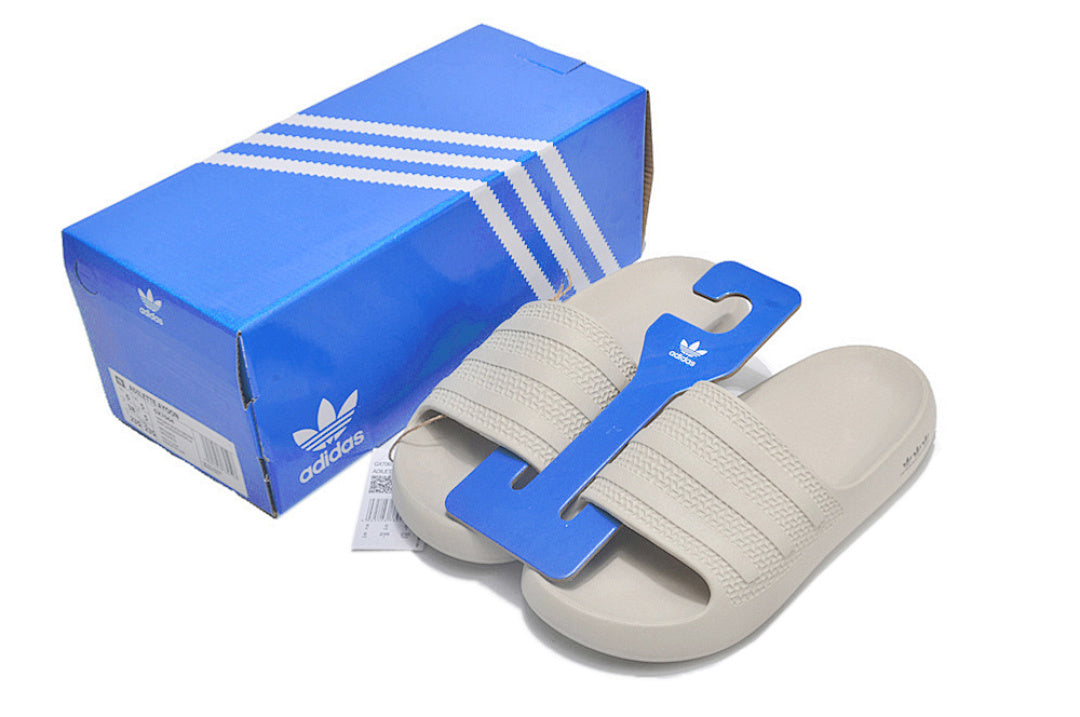 Adidas Originals Adilette Ayoon "Aluminum Beige" Slides