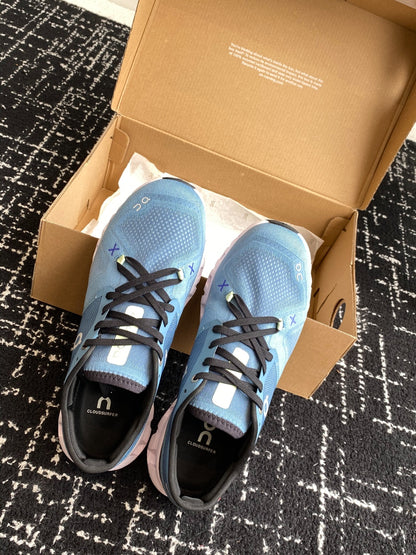 Cloud X 3 Training Sneakers Light Blue White Breathable Mesh Sport Shoes Unisex