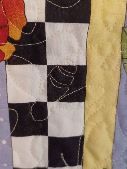 Quilt - My Garden - baby quilt/wall hanging