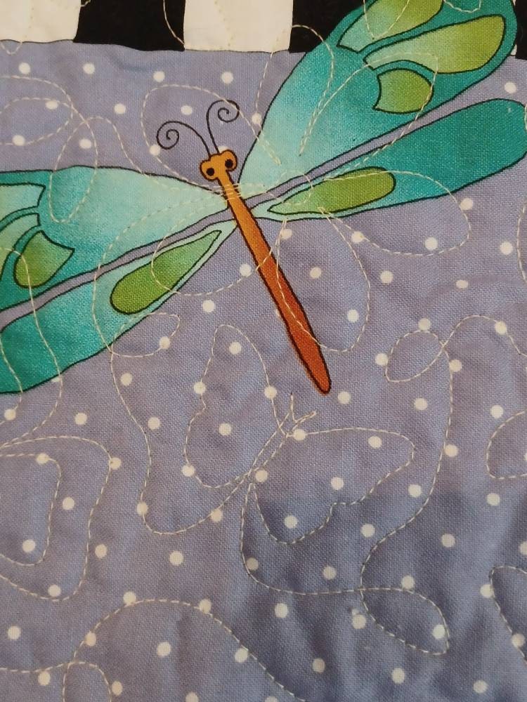 Quilt - My Garden - baby quilt/wall hanging