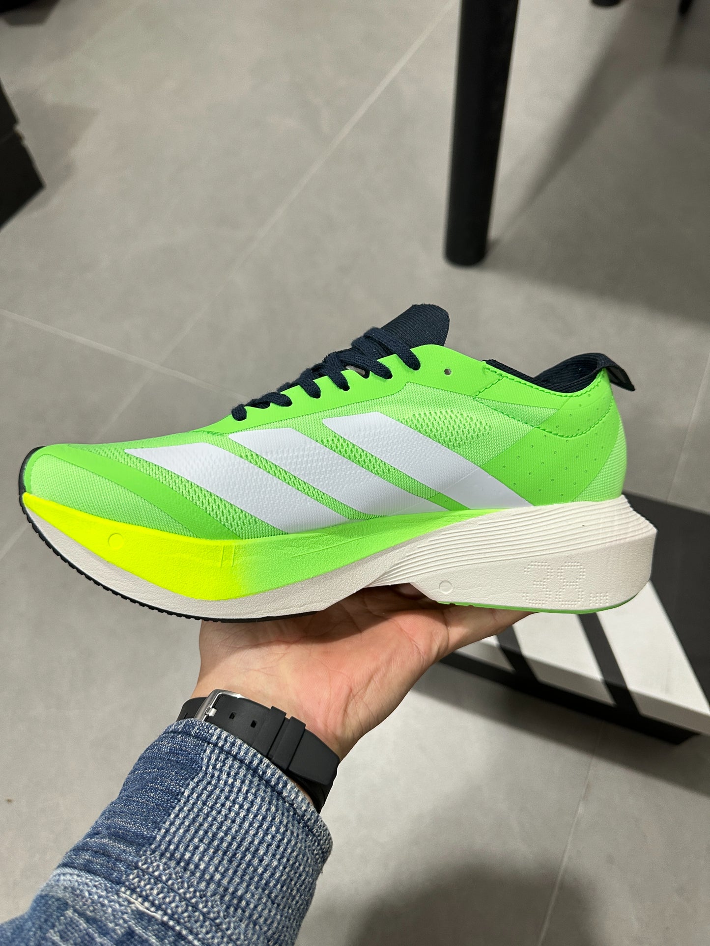 Adidas Adizero Drive RC Running Shoes Green | White