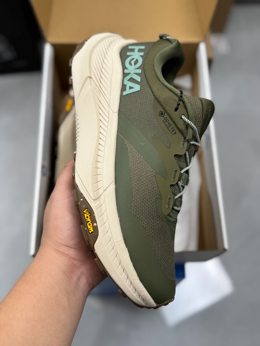 Hoka Transport GTX Olive green | Army green