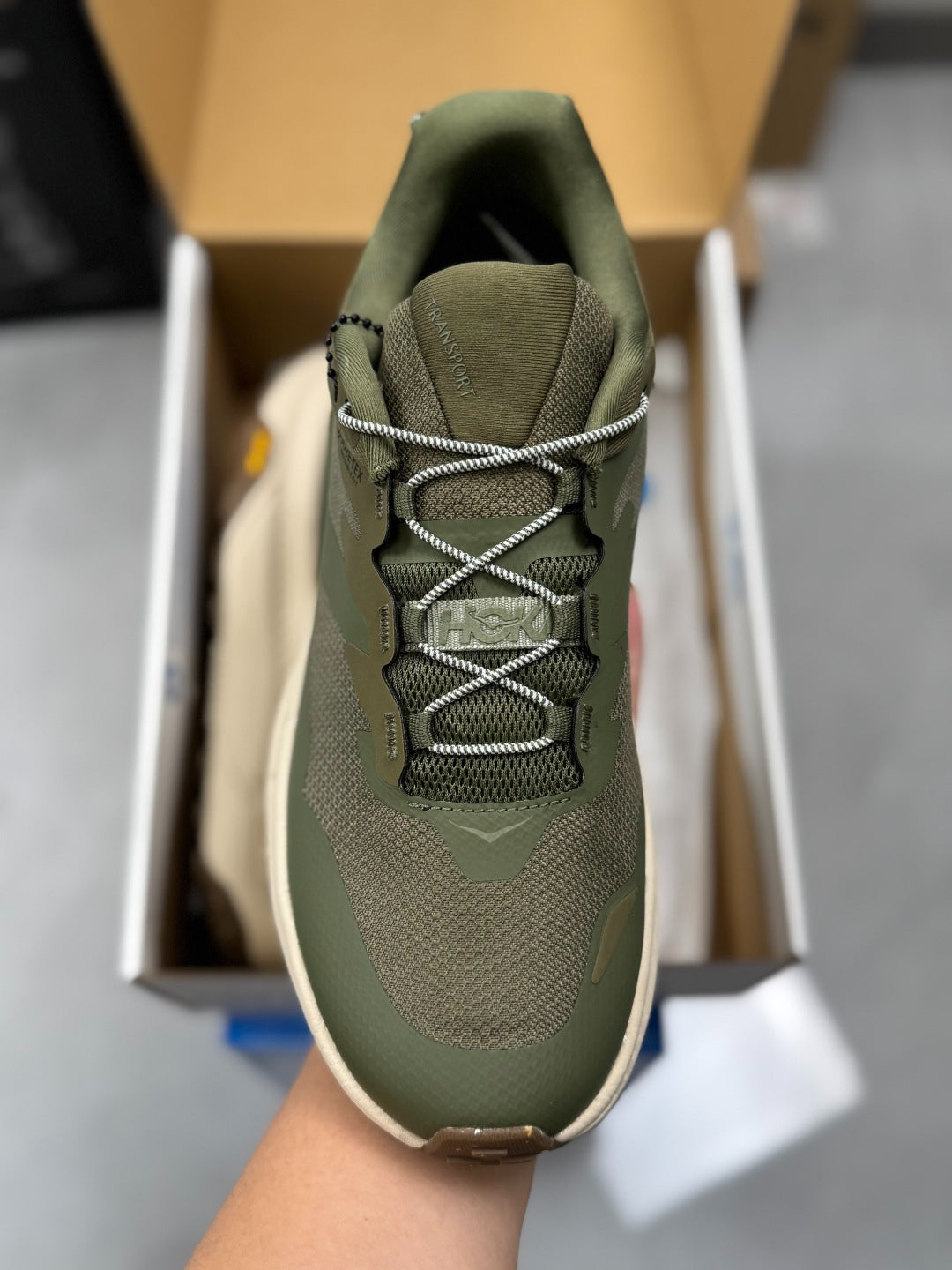 Hoka Transport GTX Olive green | Army green