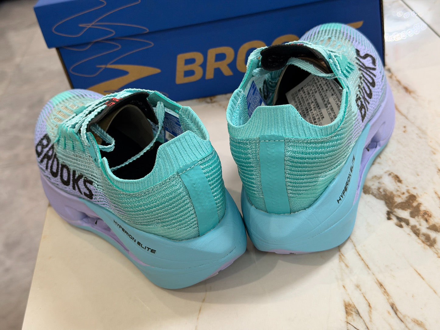 Brooks Unisex Hyperion Elite 5 Carbon-Plated Road Racing Shoes Teal
