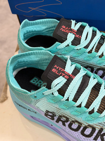 Brooks Unisex Hyperion Elite 5 Carbon-Plated Road Racing Shoes Teal