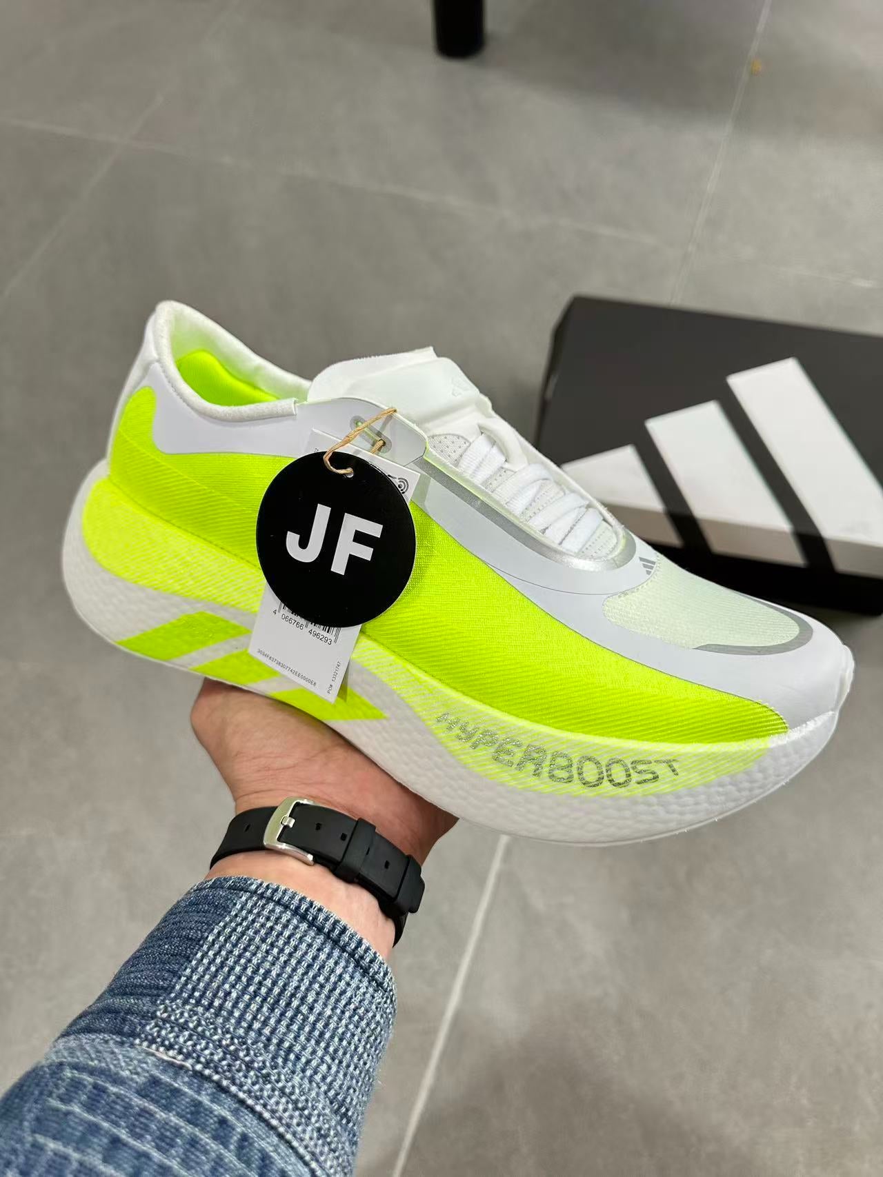 Adidas HYPERBOOST EDGE Running Shoes White | Yellow