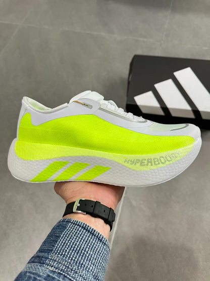 Adidas HYPERBOOST EDGE Running Shoes White | Yellow