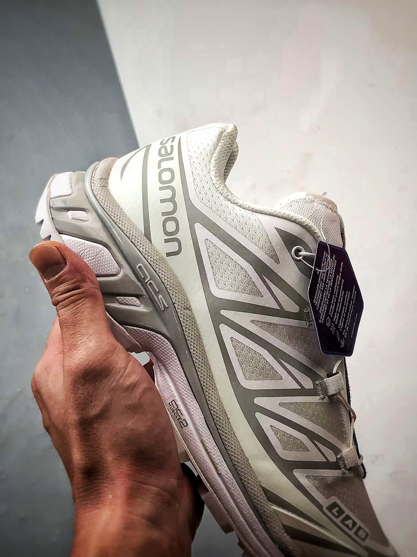 Salomon XT-6 “White Lunar Rock”