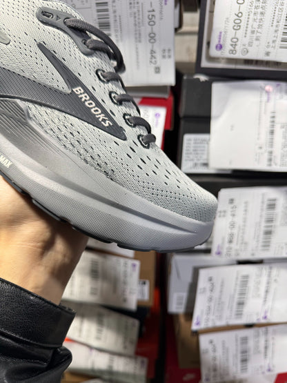Brooks Ghost Max 3 Men's Neutral Road Running Shoes (Primer Grey/Ebony)