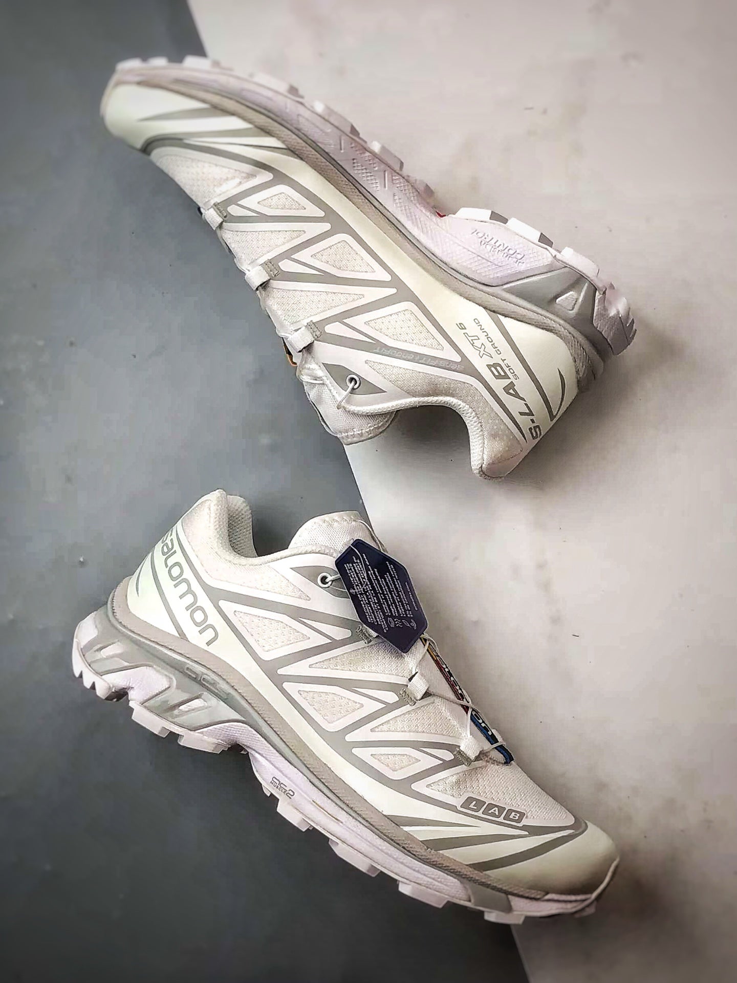 Salomon XT-6 “White Lunar Rock”