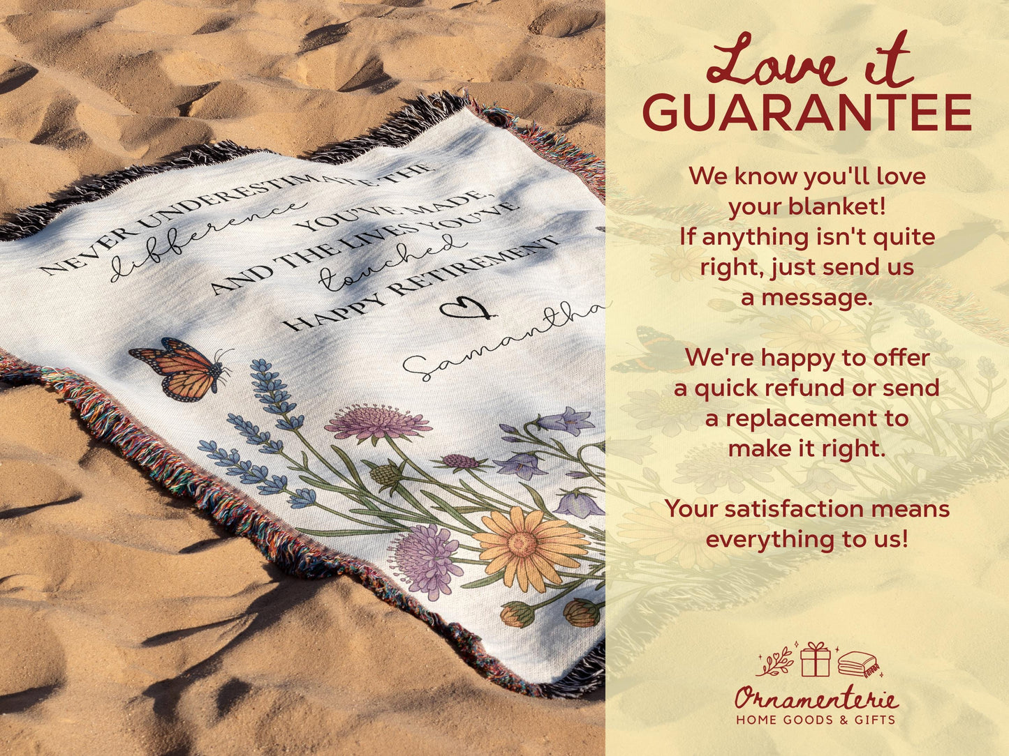 Customizable Retirement Blanket Custom Gift For Women Retired Nurse Teacher Doctor Personalizable Employee Goodbye Coworker Farewell Present