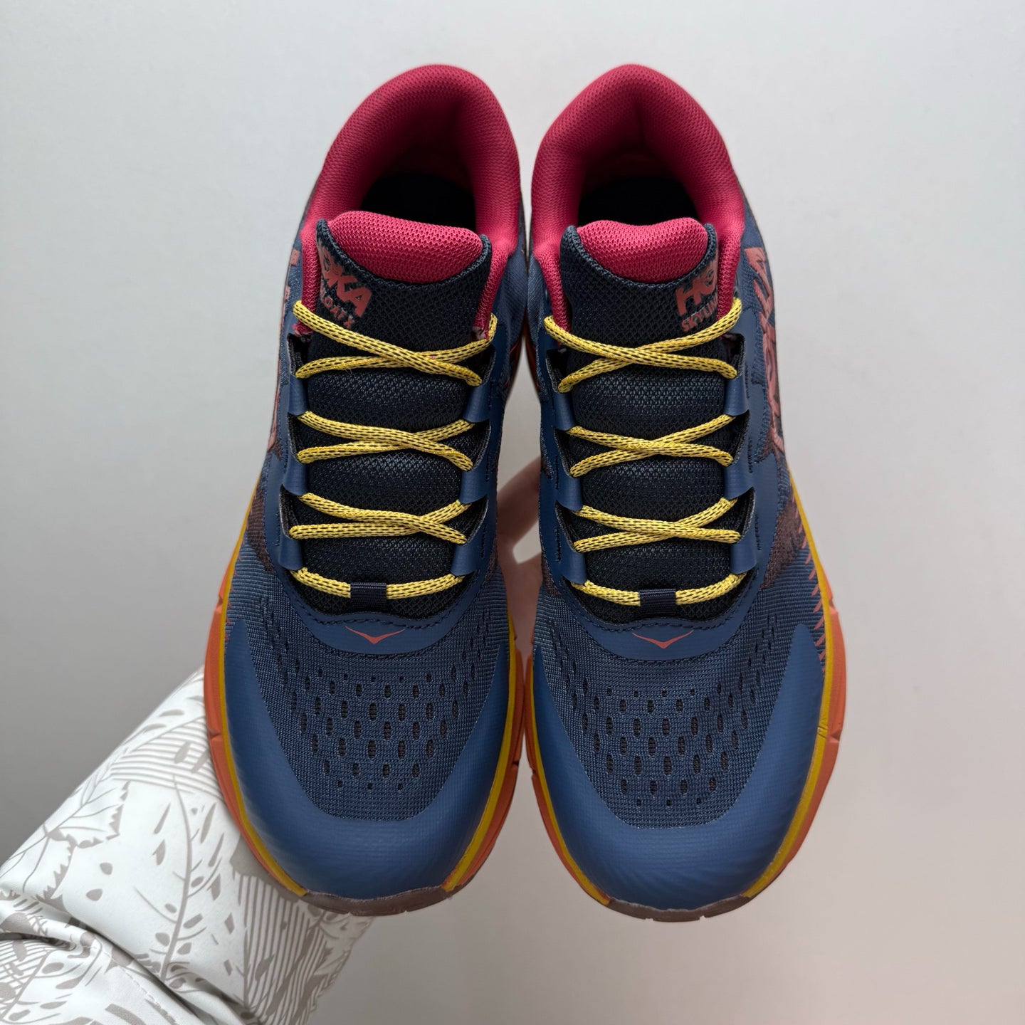 HOKA Skyline-Float X Varsity Navy/Spice Sneakers