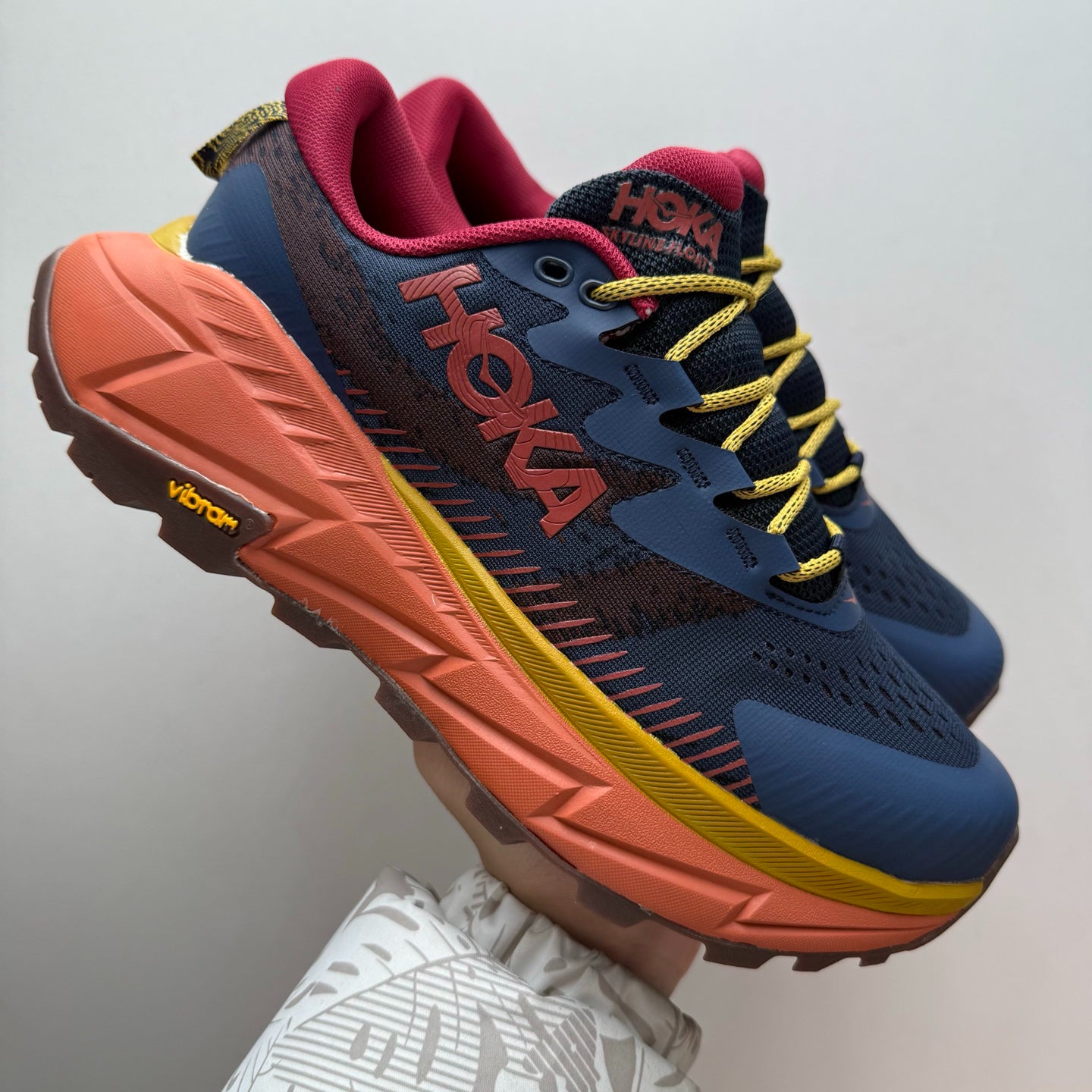 HOKA Skyline-Float X Varsity Navy/Spice Sneakers