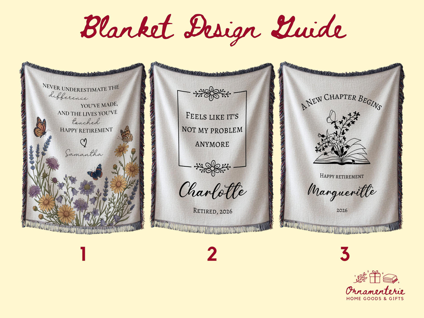 Customizable Retirement Blanket Custom Gift For Women Retired Nurse Teacher Doctor Personalizable Employee Goodbye Coworker Farewell Present