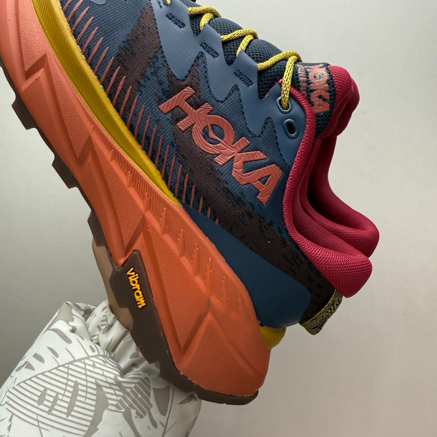 HOKA Skyline-Float X Varsity Navy/Spice Sneakers