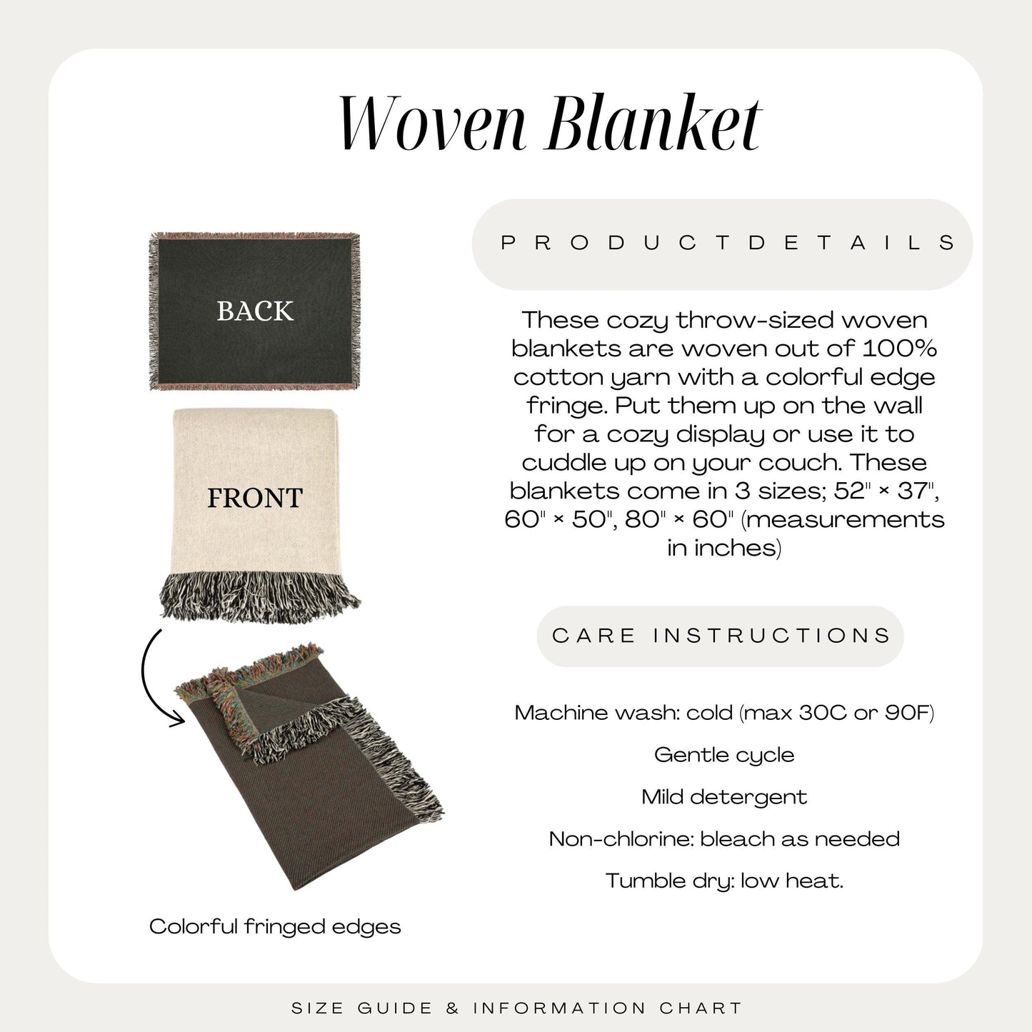 Senior 2026 Graduation Blanket, Floral Gift for Daughter, Personalized High School Keepsake 016