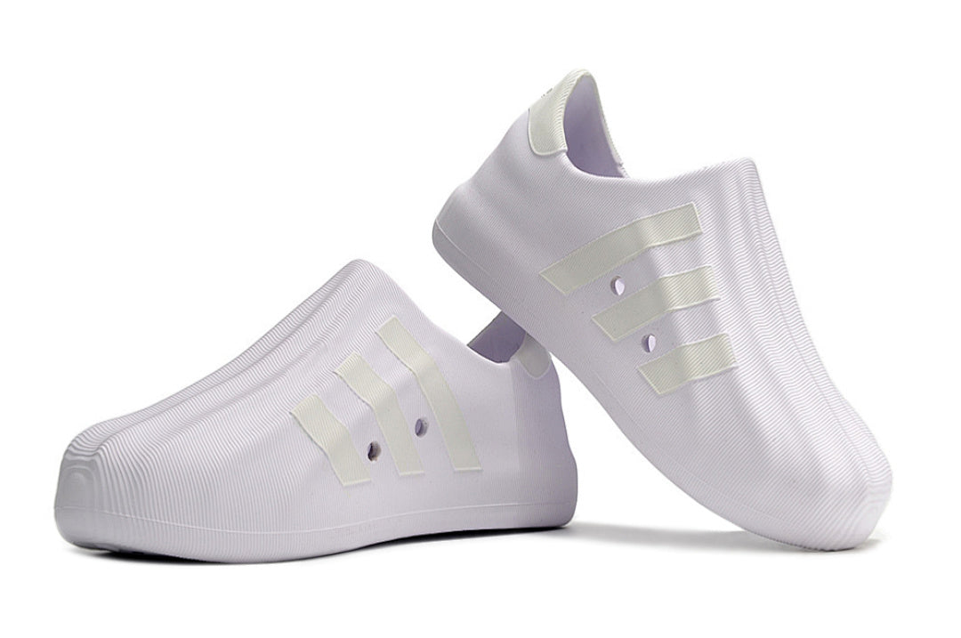 Adidas Originals AdiFOM Superstar "Triple White" Slip-On Shoes