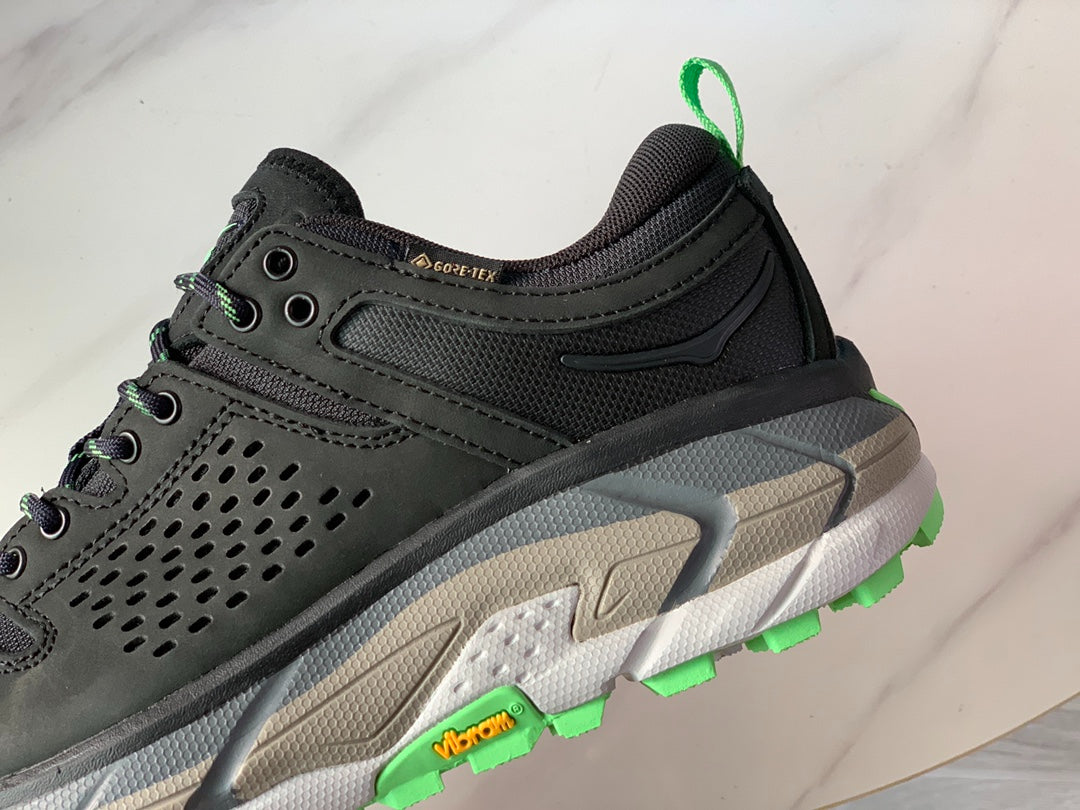 HOKA Ultra Low Gore-Tex Black | Lime Green