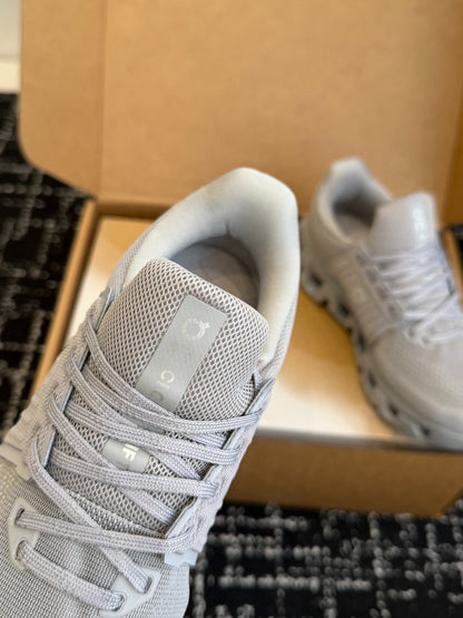 Alloy Gray On Cloudswift 4 Mesh Upper Daily Jogging Walking Sneakers