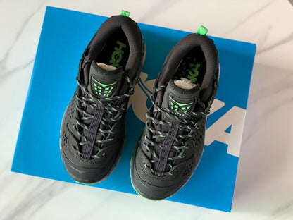 HOKA Ultra Low Gore-Tex Black | Lime Green