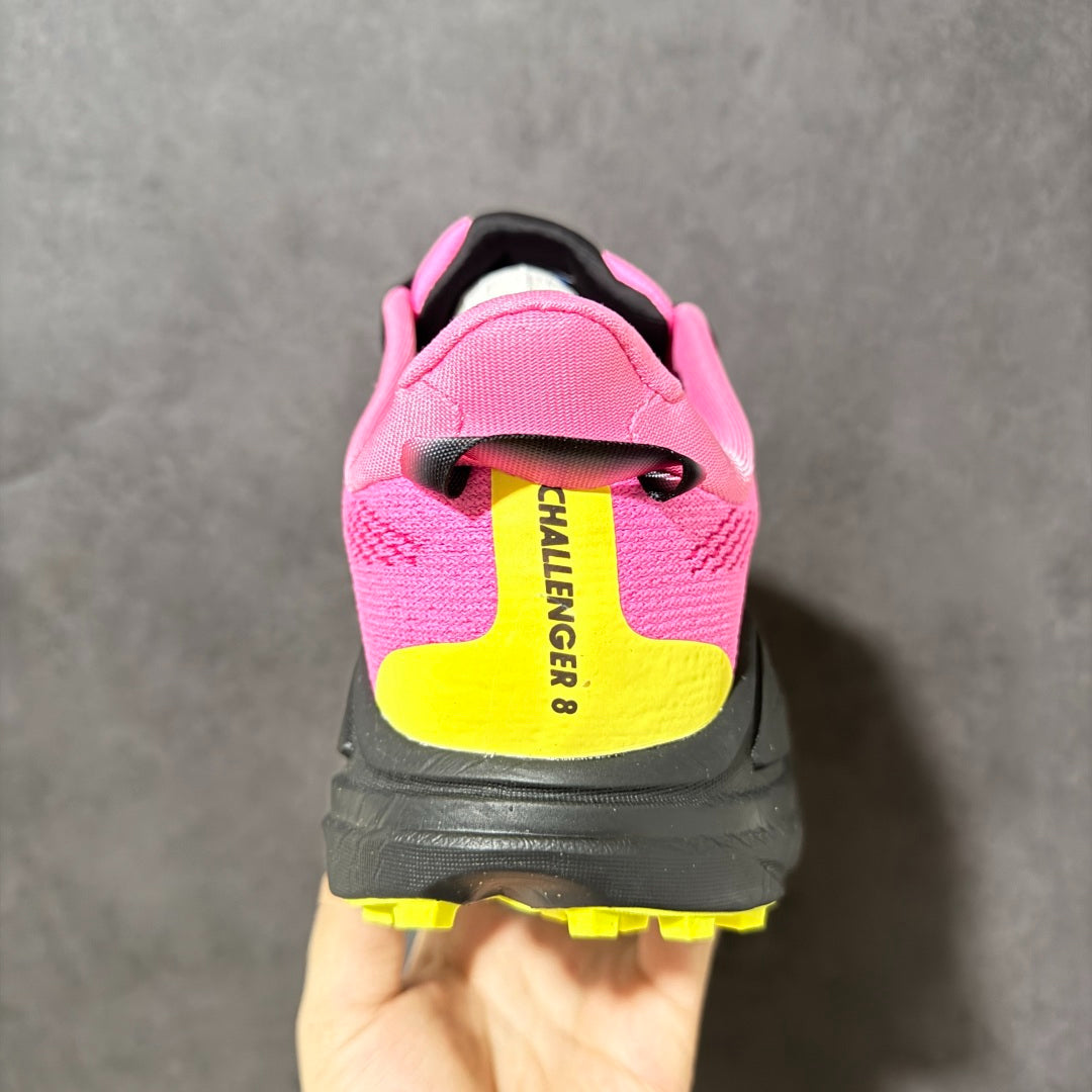 HOKA Challenger 8 All-Terrain Sneakers - Neon Rose