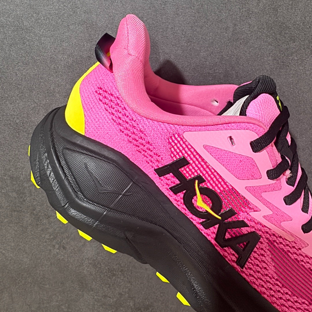 HOKA Challenger 8 All-Terrain Sneakers - Neon Rose
