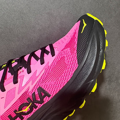 HOKA Challenger 8 All-Terrain Sneakers - Neon Rose