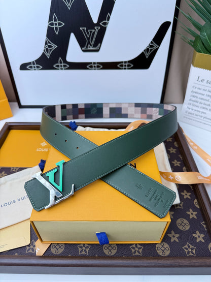 Louis Vuitton LV Initiales Damoflage 40mm Reversible Men's Belt