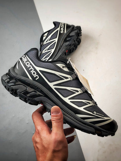 Salomon XT-6 GORE-TEX “Black Ebony Lunar Rock”
