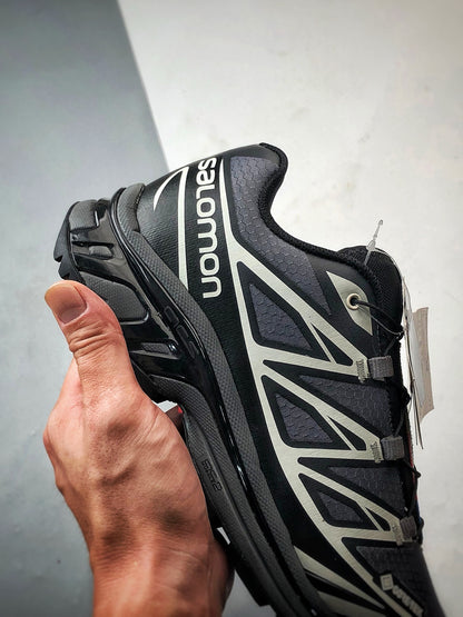 Salomon XT-6 GORE-TEX “Black Ebony Lunar Rock”