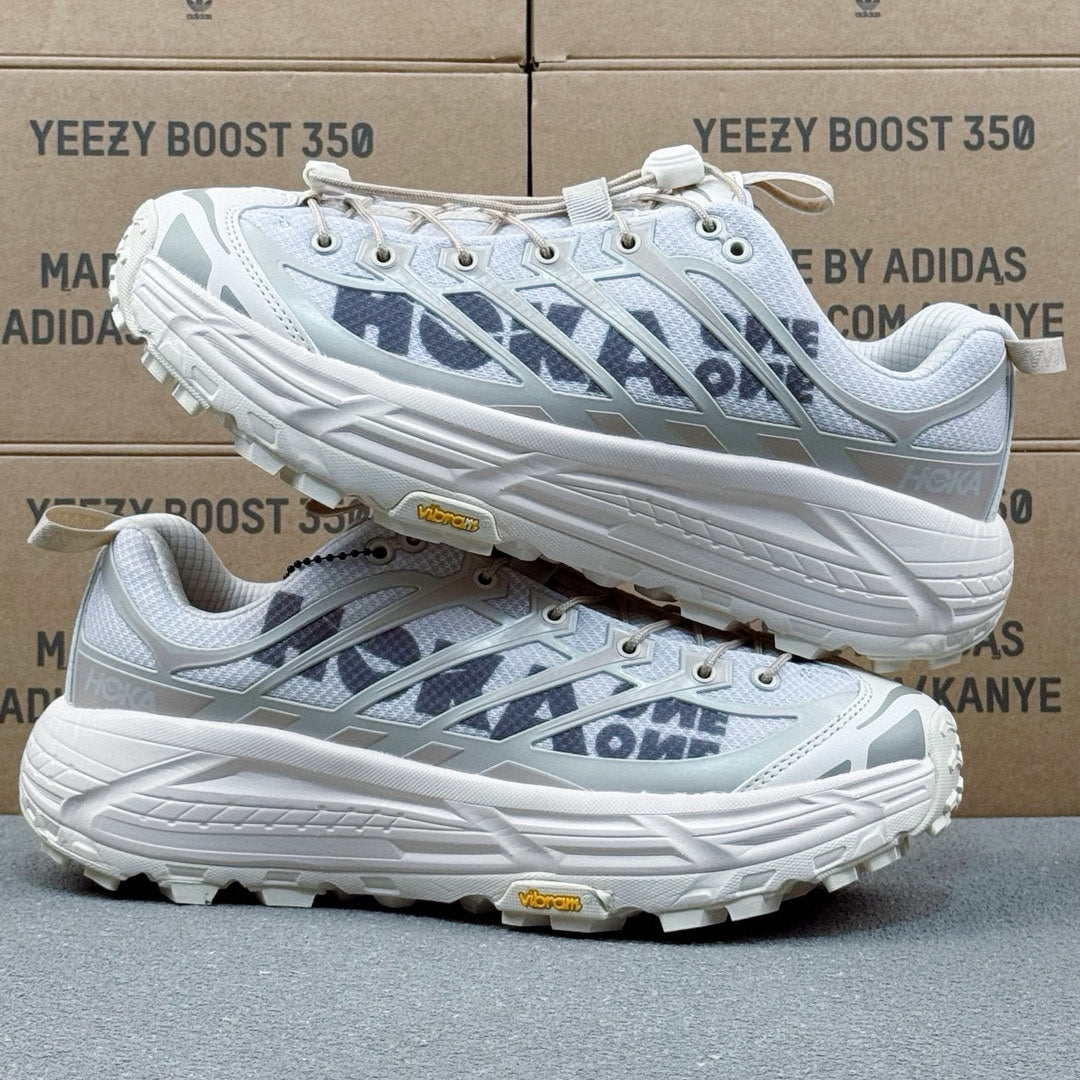 Hoka Mafate Three2 Light blue | White