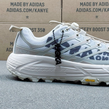 Hoka Mafate Three2 Light blue | White