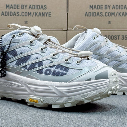 Hoka Mafate Three2 Light blue | White