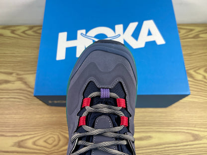 Hoka M Kaha 3 GTX Hiking Boot Dusty Purple|Jade Green