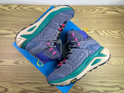 Hoka M Kaha 3 GTX Hiking Boot Dusty Purple|Jade Green