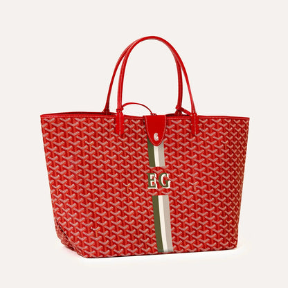 Goyard Saint Louis GM bag Stripes and Initials
