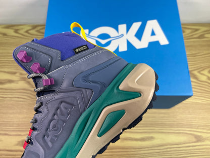 Hoka M Kaha 3 GTX Hiking Boot Dusty Purple|Jade Green