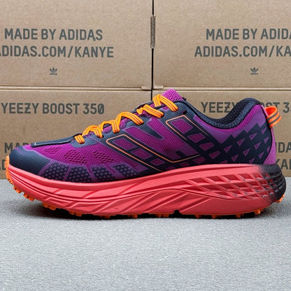 Hoka Speedgoat 2 Dark Purple | Bright Orange