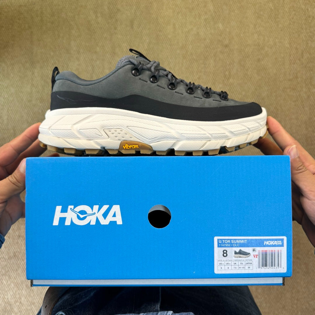 Hoka Tor Summit GORE-TEX Charcoal Gray | Gunmetal Black