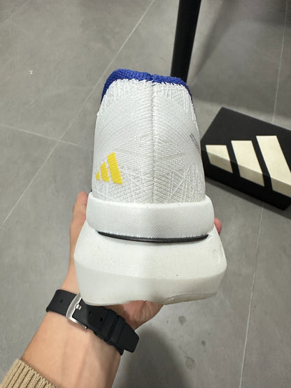 Adidas Adizero Prime X3 Strung Shoes White|Blue