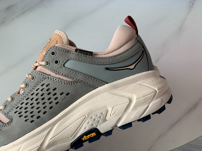 HOKA Ultra Low Gore-Tex Cement Gray | Nude Pink
