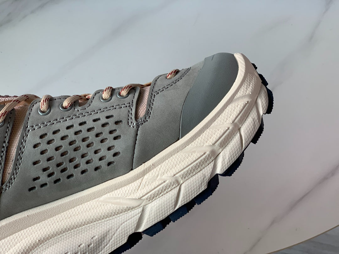 HOKA Ultra Low Gore-Tex Cement Gray | Nude Pink