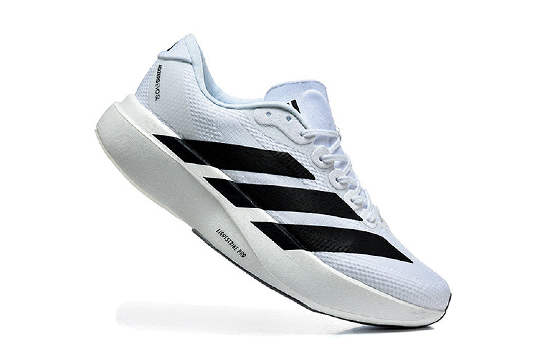 Adidas Adizero Evo SL Running Shoes in Cloud White / Core Black