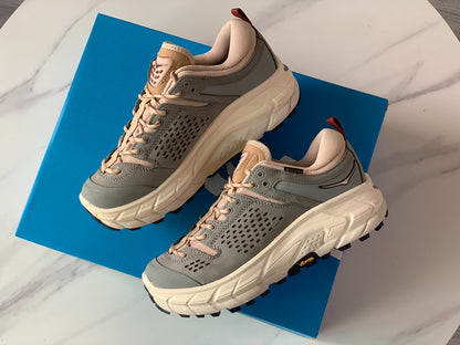 HOKA Ultra Low Gore-Tex Cement Gray | Nude Pink