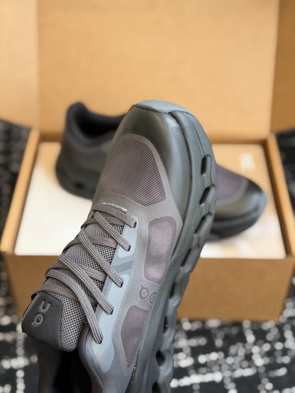 On Cloudtilt Remix All Black All-Day Comfort Cloud Foam Walking Athletic Sneakers